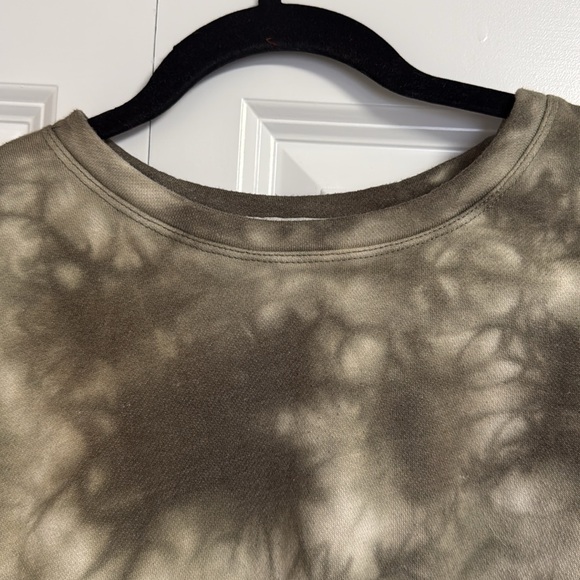 Oversized Green Tye Dye Sweater - Picture 3 of 3